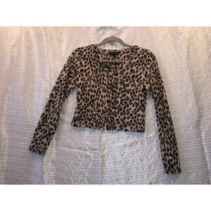Banana Republic Small S Small Shirt Top Animal Print